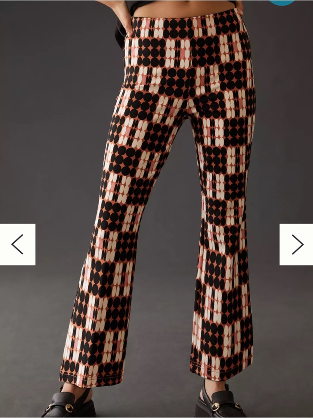 Anthropologie Maeve The Margot Kick-Flare Crop Pants - Picture 2 of 6